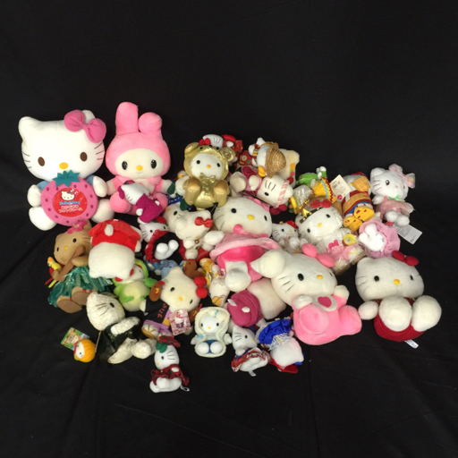 ハローキティ カエル 桃太郎 まねきねこ マイメロディ 等 ぬいぐるみ 大量 まとめセット
